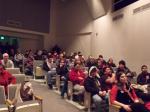 Prince of Wales residents attend a meeting with Sen. Lisa Murkowski's staff on the Sealaska lands bill at the Craig High School Auditorium.