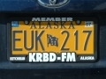 KRBD License Frame
