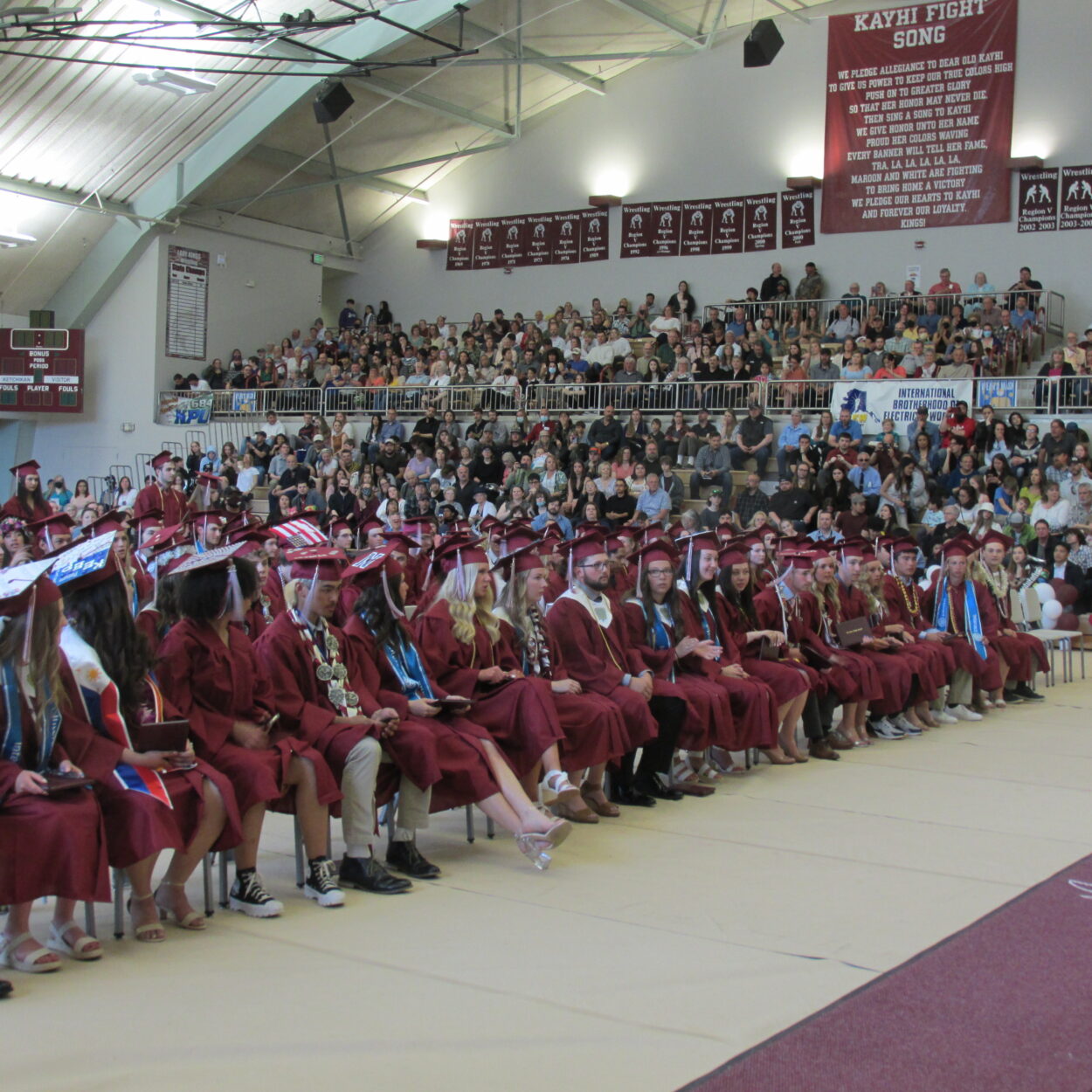 Kayhi graduation returns to Clarke Cochrane Gym - KRBD